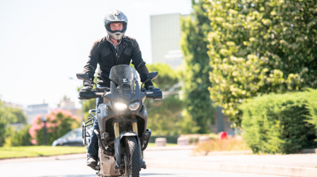 <div>Always on the road: Travo has taken trips on two wheels through France, over the Alps, and right across Morocco and Iceland.</div>