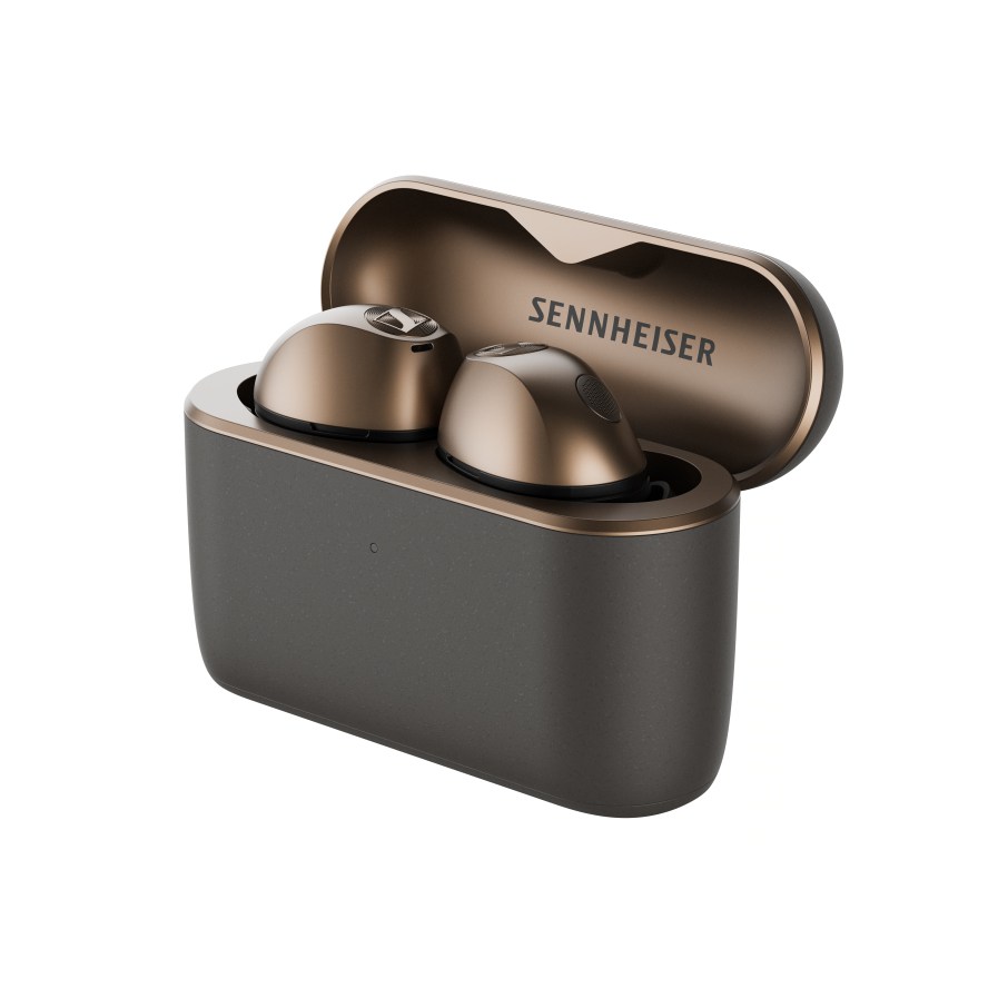 Sennheiser MOMENTUM True Wireless 5 pairs signature sound with user-replaceable earbud & case batteries