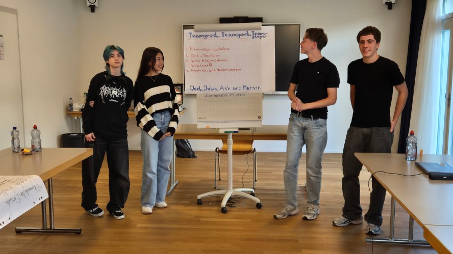 Sonova Berufsbildung – Projektwoche 2026: Workshop Teamgeist, Teamspirit, Teamplayer