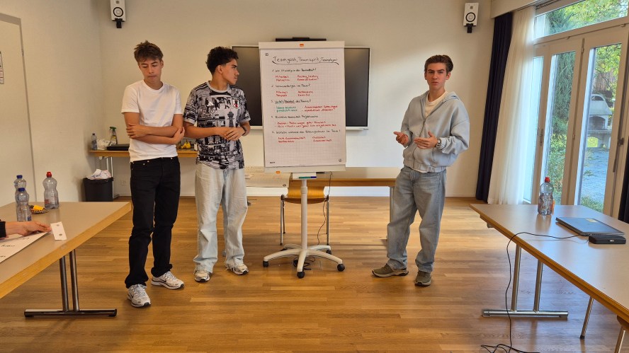 Sonova Berufsbildung – Projektwoche 2026: Workshop Teamgeist, Teamspirit, Teamplayer